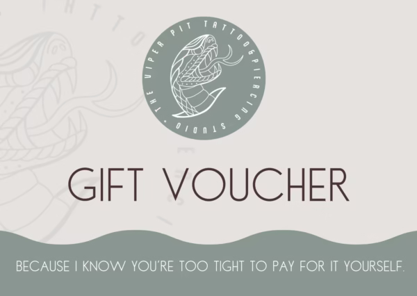 The Viper Pit Gift Voucher - Printed