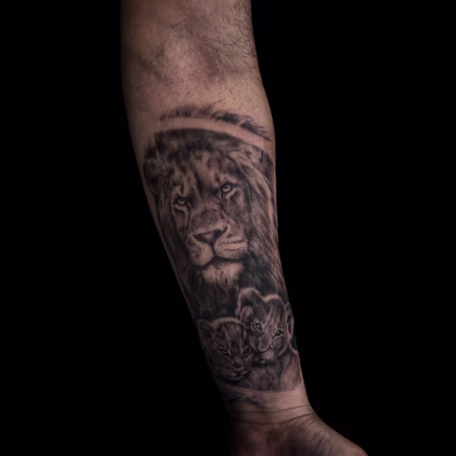 lion tattoo
