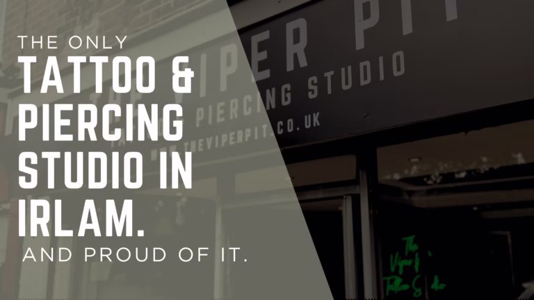 The Viper Pit Tattoo & Piercing Studio in Irlam Manchester – custom tattoos and professional piercings