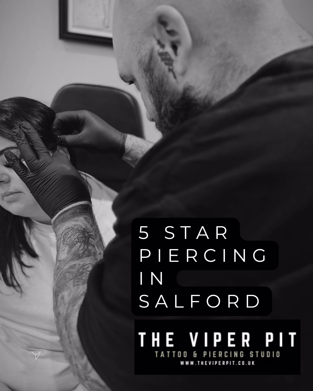 Body Piercings Manchester | Safe, Needle-Only & Same-Day – The Viper Pit Irlam 1 Five star rated body piercing studio Manchester