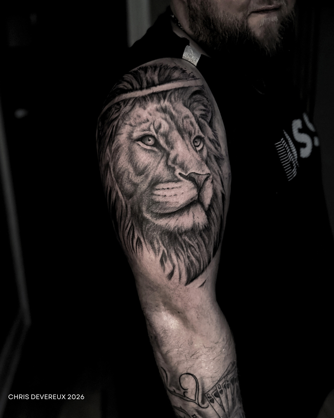 blackandgreytattoo